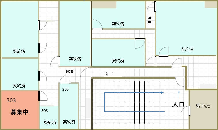 3Fレンタルオフィス